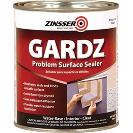 ZINSSER 2304 1 qt. Clear Water Sealer (Best Paint To Hide Drywall Imperfections)