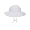 Girls UPF 50+ UV Sun Ray Protection Hat Bucket Baby Sun Hat White