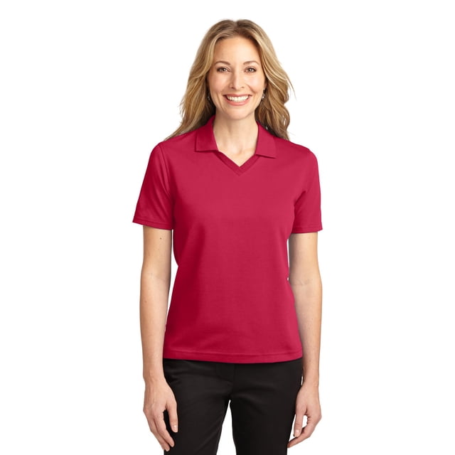 Polo Port Authority® Ladies Rapid Dry™. L455 Rojo 3XL Autoridad Portuaria L455