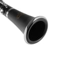 thumbnail image 5 of EASTROCK Clarinete Sib 17 teclas Material ABS Amplia gama de tonos Especialmente apto para principiantes y estudiantes con uso de herramientas y 2 barriles reemplazables, 5 of 5
