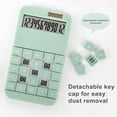 thumbnail image 4 of Musbetu Desktop Calculator Solar Powered Battery Operated 12 Digits Detachable Buttons Large LCD Display Student Finance Calculator Office Supplies, 4 of 7