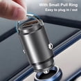 thumbnail image 3 of 100W Car Charger PD Fast Charging For IPhoneMini USB Type C Mini Car Charger Z4, 3 of 9