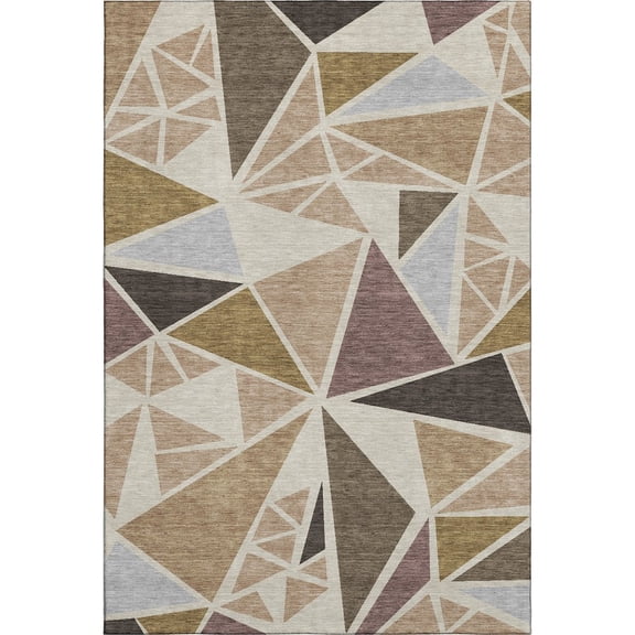 Dalyn Rugs Premium Machine Washable Mayfield AMF1039 Beige 5' x 7'6" Rug