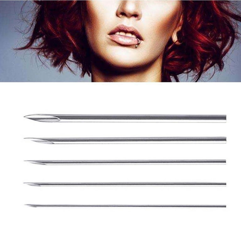 HEX 2 Straight Body Piercing Needles - Box of 100 – Needle Supply