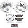 thumbnail image 3 of PowerStop Rear Z26 Street Warrior Carbon-Fiber Ceramic Brake Pad and Drilled and Slotted Rotor Kit Fits: BMW Select Models K5981-26, 3 of 9