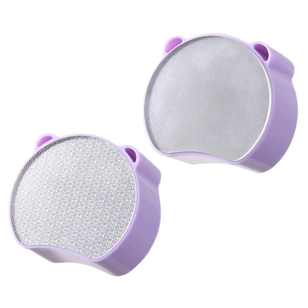 Depiladora de doble cara, depiladora indolora, piel suave para mujeres (púrpura) Likrtyny Libre de BPA