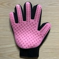 thumbnail image 2 of 1 Pair Pet Dog Cat Deshedding Brush Grooming Glove Massage Hair Fur Removal, 2 of 3