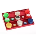 thumbnail image 2 of Kit de lubricación para relojes, portavasos para relojes, mantenimiento multifuncional profesional, práctica reparación de relojes de 6 platos, 2 of 9