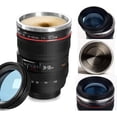 thumbnail image 3 of Camera lens cup coffee cup water cup stainless steel 400ml, 3 of 6