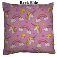thumbnail image 2 of EREHome unicorns and rainbows Pillow Case Home Decor Cushion Cover 18x18 Inch, 2 of 2