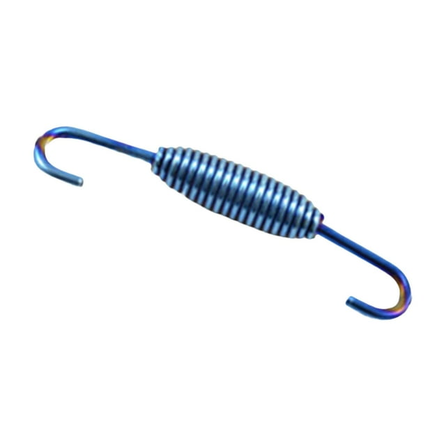 Resorte de tubo de escape de motocicleta, repuestos universales para ATV, 68 mm, azul 68mm Azul