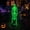 Green, variant on Solar Skeleton Yard Stake, Halloween Decorations Garden Light Bones Figurine, 3D Creepy LED lamp, Waterproof Realistic Ghosts for Outdoor Grave Lawn Patio House Party (Purple,1)