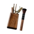 thumbnail image 4 of Juego de herramientas para té de Kung Fu, de madera de nogal, para ceremonia del té, regalo para la ceremonia del té. marrón y negro, 4 of 9