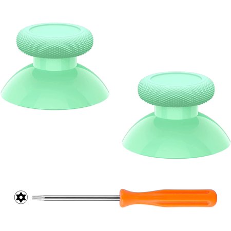 eXtremeRate Mint Green Replacement Thumbsticks for for Xbox Series X/S Controller, for Xbox One Standard Controller Analog Stick, Custom Joystick for Xbox One X/S, for Xbox One Elite Controller