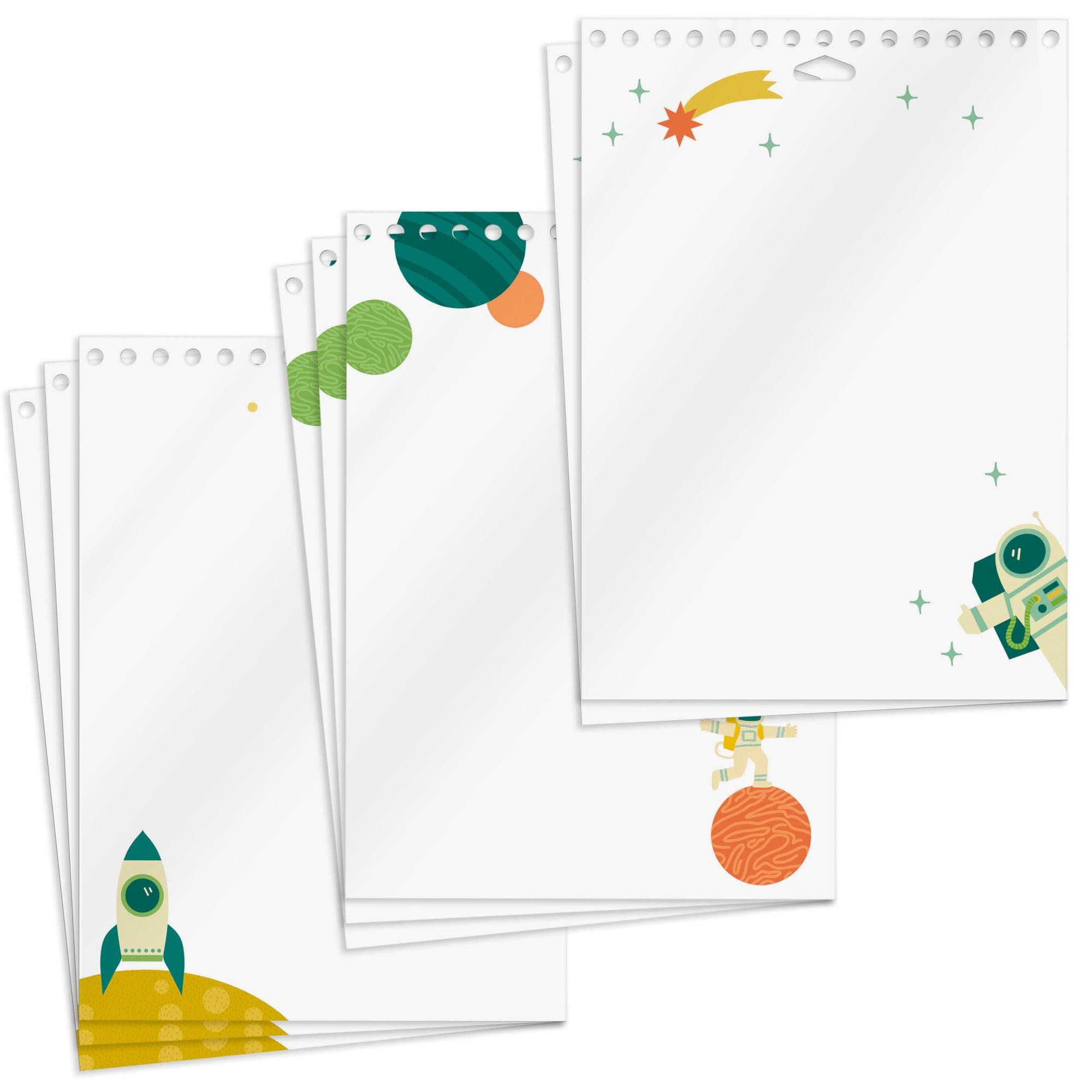 Hallmark Spiral-Bound Sticker Collecting Book (Out of This World)