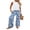 Boho Ethnic, variant on Two Piece Sets For Women Vacation Spring Summer Outfits Sleeveless Mock Neck Fashion Clothing Wide Leg Pants