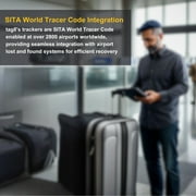 [Pack 2] tag8 Mexico Flag Tag Smart Bag tag |Trendy Luggage tag ID Identification | Suitcase Tag | Fashionable Digital Name tag | Airline Compliant, SITA World Tracer Code Enabled | Gift idea