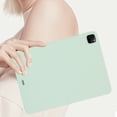 thumbnail image 2 of ELEHOLD Silicone Case For iPad 6th Generation Heavy Duty Shockproof Cover, Slim&Lightweight, Soft Skin-Friendly, Anti-Scratch Protective Tablet Cover, Mint, 2 of 7