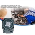 WD24X33918 Dishwasher Circulation Pump Hose Kit – GE/Hotpoint Compatible With Clamps