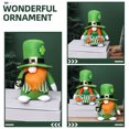 thumbnail image 3 of UPGRATOR 2Ud Adorno Duende Verde Para Festiva En En De San, 3 of 7