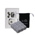 thumbnail image 2 of Whisky Stones Set 9 Granito Whisky Chill Rocks con Terciopelo Leyfeng Piedras de whisky, 2 of 7