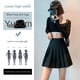 thumbnail image 4 of Otoño Invierno Nuevo Estilo Gris Plisado Falda De Las Mujeres De Media Longitud Corta Negra Altapangjing, 4 of 4