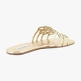 thumbnail image 5 of Steve Madden Lotus Women's Sandals Gold Leather Size 9.5 M, 5 of 8
