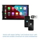 thumbnail image 5 of JENSEN J3CA7W-BUC Apple CarPlay Android Auto certificado de 7 pulgadas con cable o inalámbrico | Radio estéreo para coche con pantalla táctil de doble DIN | Bluetooth | Cámara de respaldo incluida | R, 5 of 5