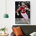 thumbnail image 4 of Christian McCaffrey Poster Canvas Poster Poster Decorative Painting Canvas Wall Art Living Room Posters Bedroom Painting 24x36inch(60x90cm), 4 of 6