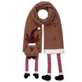 thumbnail image 4 of DPTALR Ladies Christmas Elk Warm And Comfortable Autumn Winter Shawl Patchwork Cute Scarf, 4 of 8