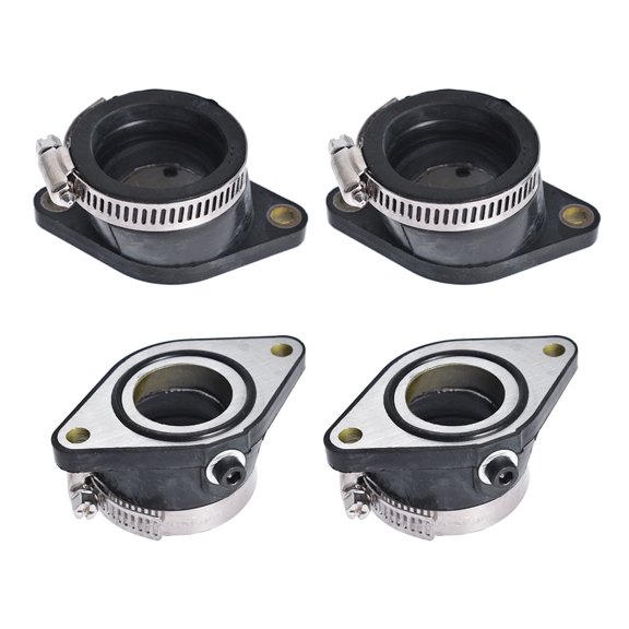 4-Pcs Carburetor Intake Manifold Boots 13110-45100 Left Right Fit for Suzuki GS850 1980-1983