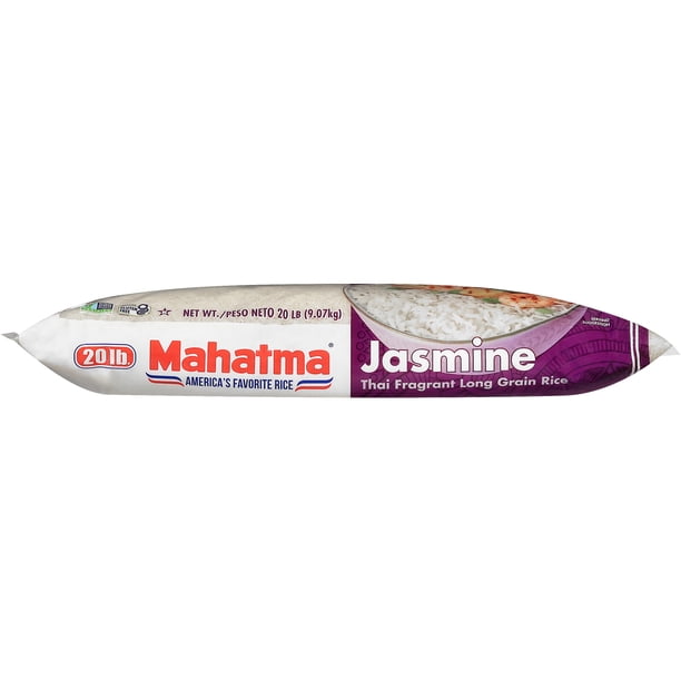 Jasmine White Rice 20lb | Jasmine rice for grocery retail