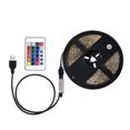 thumbnail image 1 of Tira de luces LED RGB de 5 m, 15 W y 5 V CC con control remoto, 1 of 8