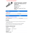 thumbnail image 2 of Variable Timing Solenoid - Compatible with 2014 - 2017 Nissan Juke 1.6L 4-Cylinder GAS 2015 2016, 2 of 2