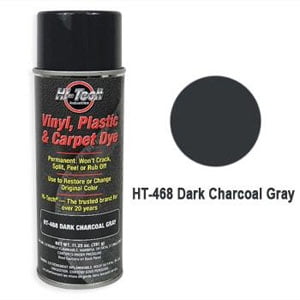 Hi-Tech Dark Charcoal Vinyl Plastic & Carpet Aerosol Dye