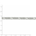 thumbnail image 4 of Sterling Silver 5.5mm Figaro Chain (Weight: 31.37 Grams, Length: 26 Inches), 4 of 4