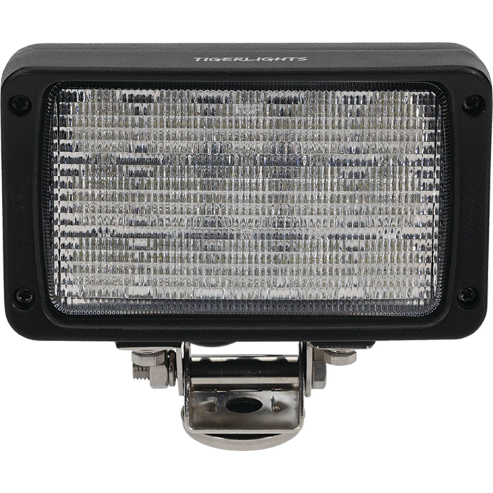 Tiger Lights LED Rectangular Flood Light TL130F 3500 Lumens, 4.5 Amps, 12V, Flood  Off-Road Light