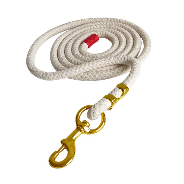 Cuerda De Plomo Para Caballo, Cabestro, Rienda, Equipo Ecuestre Para Entrenamiento Y Caminata, 2m, Color Beige