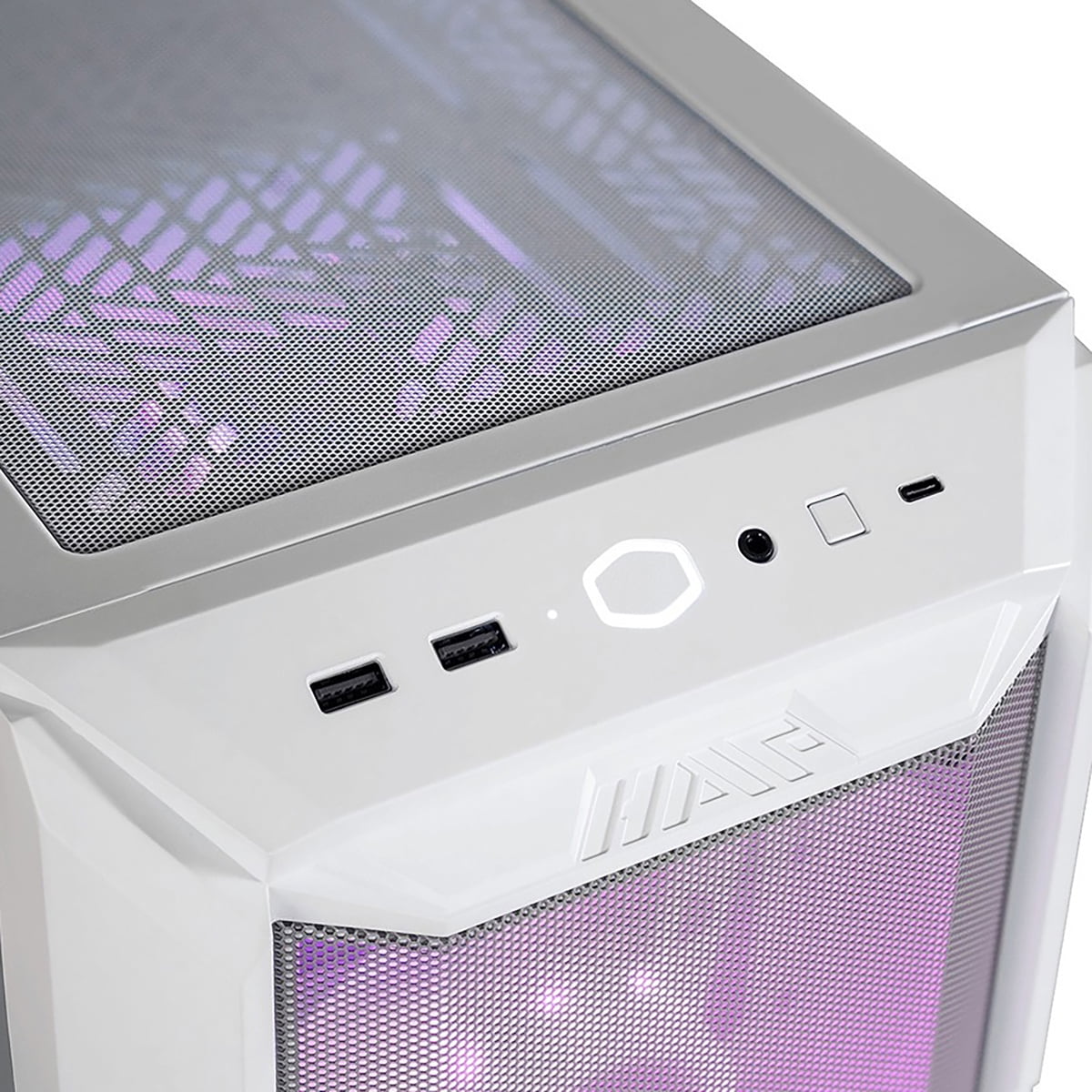 Cooler Master HAF 500 Computer Case - Mid-tower - White - St (H500WGNNS00)