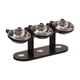 thumbnail image 1 of Comedero elevado para gatos, mesa de comedor, comedero para cachorros y gatitos. stand negros, 1 of 9