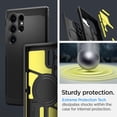 thumbnail image 3 of Funda Spigen Tough Armor MagFit para el Galaxy S24 Ultra, color negro, 3 of 7