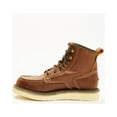 thumbnail image 3 of Hawx Men's 6" Lace-Up Moc Work Boot Soft Toe - BHX00R0W402 10.5 D(M) US, 3 of 7