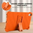 thumbnail image 5 of Allytechgroup Kids Case for Onn 7 Inch Tablet 2024 (Model:100135924), Onn 7 2024 Case, Silicone Shockproof Case with Kickstand Rubber Soft Shell Protective Cover for Boys Girls Children, Orange, 5 of 7