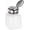 White, variant on Solvent Alcohol Dispensers 200ml(6.8oz) Push Down Liquid Dispenser Pump Bottle with Sealing Stainless Steel Lid for Acetone Cleanser Polish Remover, White 6.8 Ounces