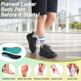 thumbnail image 4 of OrthoComfoot Orthopedic Men's Wide Shoes: Comfortable Arch Support Running Sneakers, Wide Toe Box Work Tennis Outdoor Walking Shoes, 4 of 9