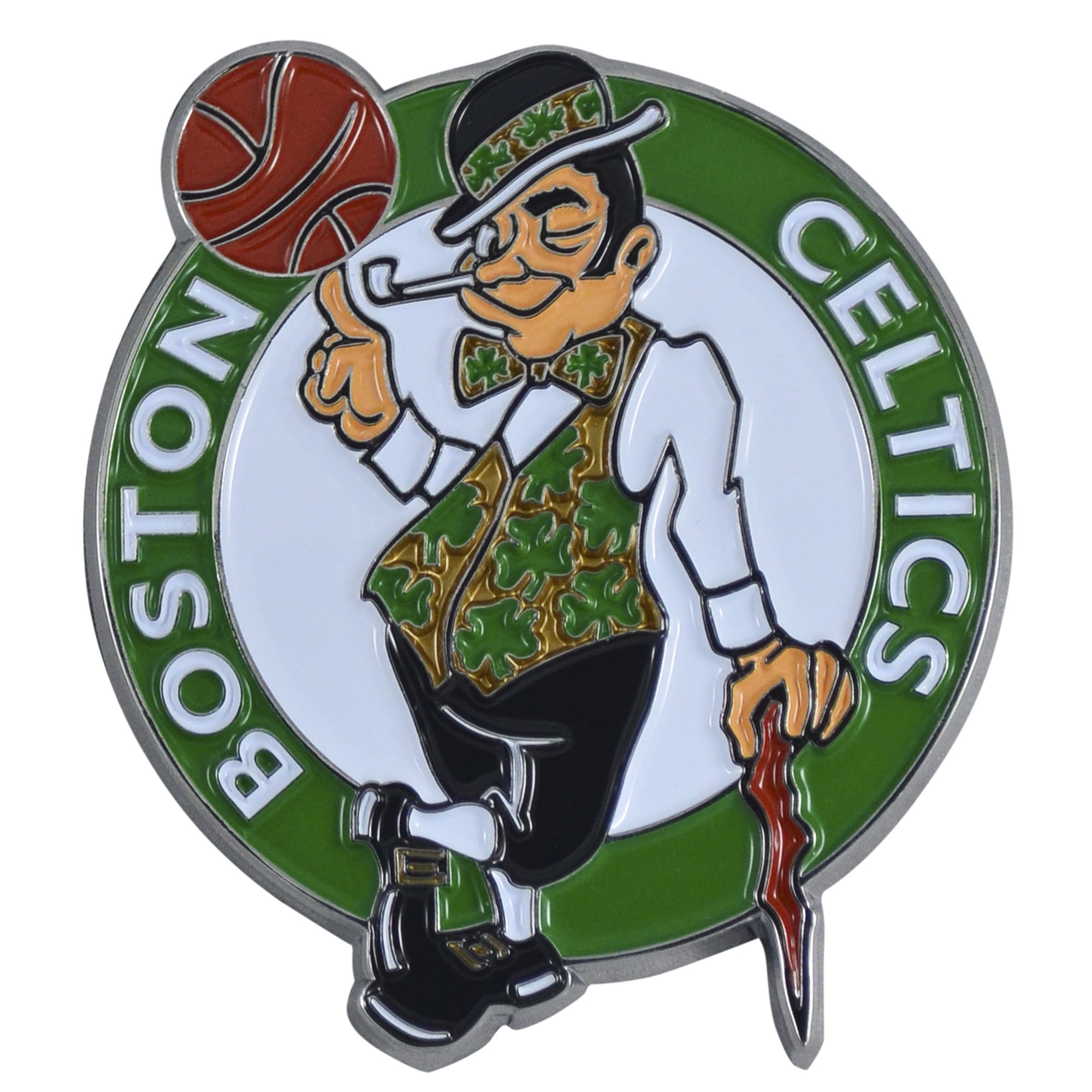 NBA Boston Celtics 3D Metal Emblem BrickSeek