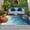 Blue, variant on Blue Ombre Outdoor Rug 4x6 Ft, Non Slip Washable Area Rug, Coastal Beach Modern Abstract Art Patio Rugs Carpet Runner, Large Floor Mat for Indoor/Outdoor Deck Porch Camping