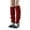 Wine, variant on MZXELPRJD No Show Socks Womens Winter Warm Crochet Knitted Boot Socks Knee Length Leg Warmers Extra Long Thigh High Buttons Leg Warmers Pile Socks, Black Socks for Women White