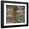 thumbnail image 1 of Paul Altherr 20x20 Black Modern Framed Museum Art Print Titled - Flamingos (1913-15), 1 of 5