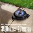 thumbnail image 5 of Westinghouse Universal 16.5" Pressure Washer Plastic Surface Cleaner Attachment - 3400 Max PSI, 1/4” Connector - for Gas and Electric Pressure Washers, 5 of 7